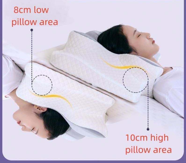 Ergonomic Cervical Pillow For Sleeping Orthopedic Support Pillows Odorless Contour Neck Pain Memory Foam Pillow